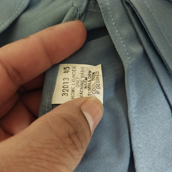 Van Heusen Classic Blue Shirt - Picture 7 of 10